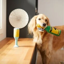 Frisco Champagne & Flute Latex Squeaky Dog Toy -Pet Supplies Discount Store 264430 PT3. AC SS1800 V1619473959