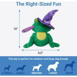 Frisco Magic Wizard Frog Plush Squeaky Dog Toy 6 Frisco Magic Wizard Frog Plush Squeaky Dog Toy -Pet Supplies Discount Store 265588 PT1. AC SS1800 V1623352151