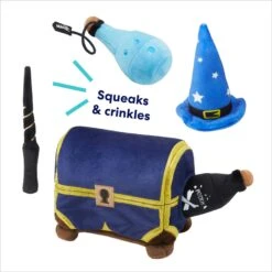 Frisco Magic Chest Hide & Seek Puzzle Plush Squeaky Dog Toy -Pet Supplies Discount Store 265614 PT3. AC SS1800 V1695760988