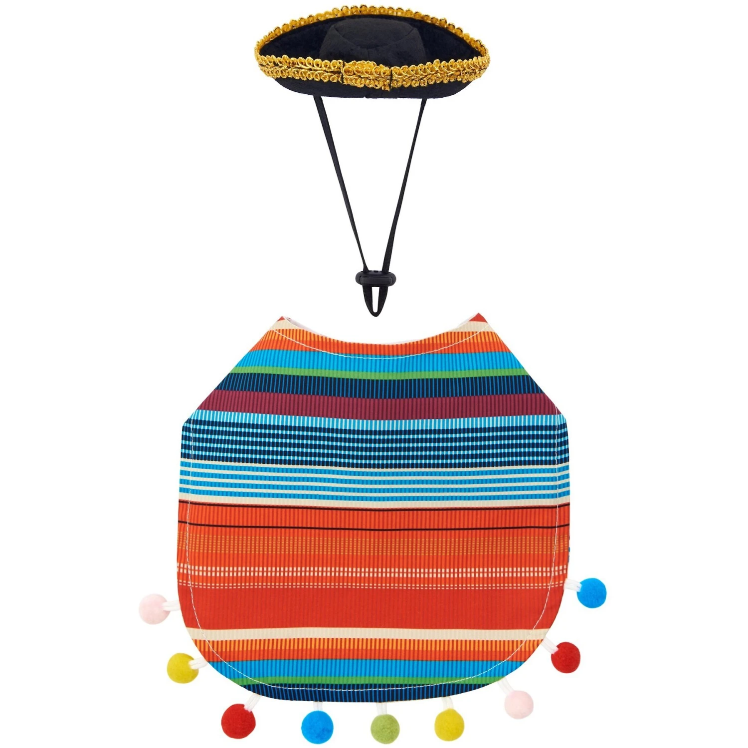 Frisco Serape Guinea Pig Costume, One Size 5 Frisco Serape Guinea Pig Costume, One Size - Image 3