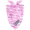Frisco Pink Camo Personalized Dog & Cat Bandana -Pet Supplies Discount Store 267567 MAIN. AC SS1800 V1623094358