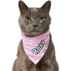 Frisco Pink Camo Personalized Dog & Cat Bandana -Pet Supplies Discount Store 267567 PT8. AC SS1800 V1623164559
