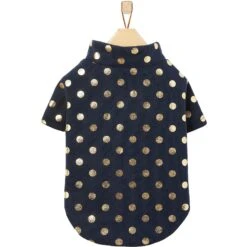 Frisco Lightweight Gold Dotted Dog & Cat Jacket, Navy 12 Frisco Lightweight Gold Dotted Dog & Cat Jacket, Navy -Pet Supplies Discount Store 268247 PT4. AC SS1800 V1628826999