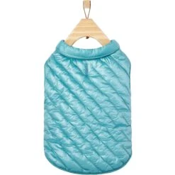 Frisco Lightweight Packable Insulated Dog & Cat Quilted Puffer Coat, Ocean Teal -Pet Supplies Discount Store 268280 PT4. AC SS1800 V1628778984