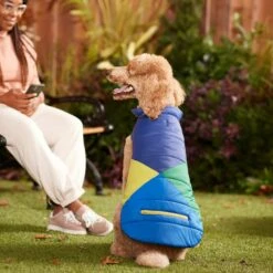 Frisco Mediumweight Colorblock 2-in-1 Dog & Cat Fleece Coat -Pet Supplies Discount Store 268350 PT8. AC SS1800 V1629755551