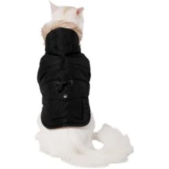 Frisco Mid-Heavyweight Cinching Insulated Dog & Cat Parka, Black/Red Plaid 11 Frisco Mid-Heavyweight Cinching Insulated Dog & Cat Parka, Black/Red Plaid -Pet Supplies Discount Store 268382 PT2. AC SS1800 V1628797605