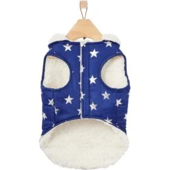 Frisco Mediumweight Metallic Star Print Insulated Dog & Cat Parka, Navy 13 Frisco Mediumweight Metallic Star Print Insulated Dog & Cat Parka, Navy -Pet Supplies Discount Store 268413 PT5. AC SS1800 V1628821999