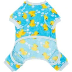 Frisco Dog & Cat Cozy Plush Fleece PJs, Rubber Ducky -Pet Supplies Discount Store 268465 PT4. AC SS1800 V1637715994