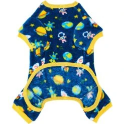 Frisco Dog & Cat Cozy Plush Fleece PJs, Outer Space -Pet Supplies Discount Store 268477 PT4. AC SS1800 V1637721540