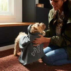 Frisco Embroidered Pawprint Microfiber Dog Bath Towel 11 Frisco Embroidered Pawprint Microfiber Dog Bath Towel -Pet Supplies Discount Store 269029 PT4. AC SS1800 V1624553208