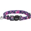 Frisco Midnight Floral Cat Collar -Pet Supplies Discount Store 269490 MAIN. AC SS1800 V1616074621