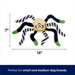 Frisco Halloween Spider Plush Squeaky Dog Toy -Pet Supplies Discount Store 270379 PT1. AC SS1800 V1689878442