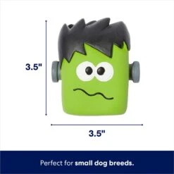 Frisco Halloween Frankenstein Latex Squeaky Dog Toy -Pet Supplies Discount Store 270516 PT1. AC SS1800 V1689876672