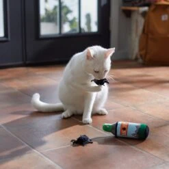 Frisco Camping Bug Spray Plush Cat Toy With Catnip, 3 Count -Pet Supplies Discount Store 270969 PT3. AC SS1800 V1625009346