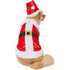 Frisco Mr. Claus Dog & Cat Costume 10 Frisco Mr. Claus Dog & Cat Costume -Pet Supplies Discount Store 276142 PT3. AC SS1800 V1631568890