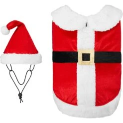 Frisco Mr. Claus Dog & Cat Costume 11 Frisco Mr. Claus Dog & Cat Costume -Pet Supplies Discount Store 276142 PT4. AC SS1800 V1631572434