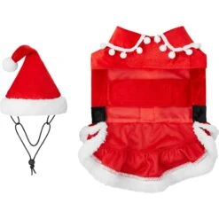 Frisco Mrs. Claus Dog & Cat Costume 12 Frisco Mrs. Claus Dog & Cat Costume -Pet Supplies Discount Store 276150 PT5. AC SS1800 V1631569990