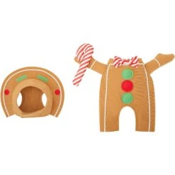 Frisco Front Walking Gingerbread Dog & Cat Costume -Pet Supplies Discount Store 276156 PT4. AC SS1800 V1631569278