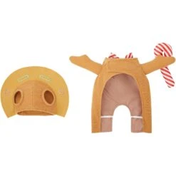 Frisco Front Walking Gingerbread Dog & Cat Costume -Pet Supplies Discount Store 276156 PT5. AC SS1800 V1631571781
