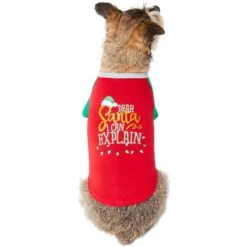 Frisco Santa I Can Explain Dog & Cat T-shirt -Pet Supplies Discount Store 276496 PT3. AC SS1800 V1637667764