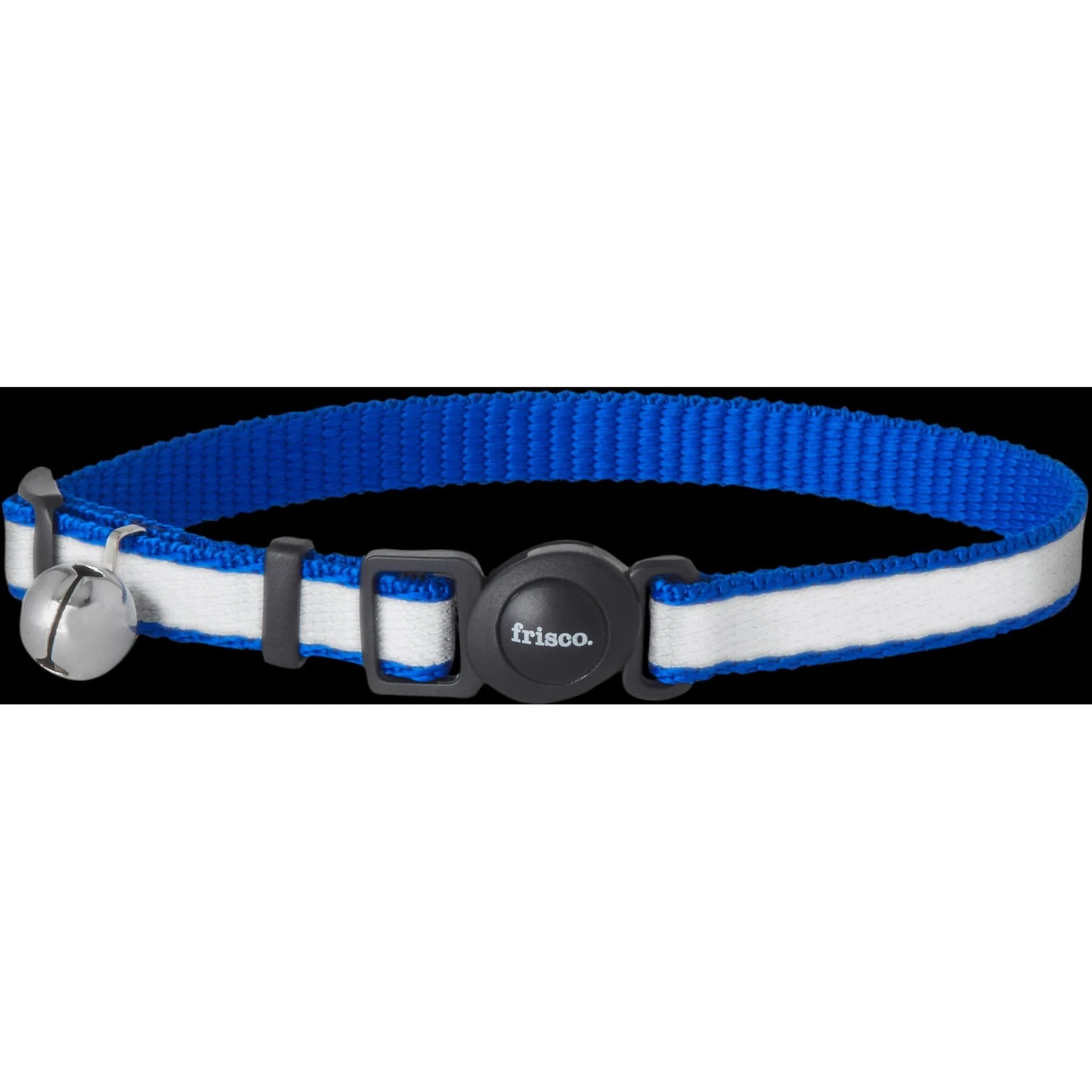 Frisco Polyester Personalized Reflective Cat Collar With Bell 5 Frisco Polyester Personalized Reflective Cat Collar With Bell - Image 3