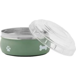 Frisco Travel Non-skid Stainless Steel Dog & Cat Bowl -Pet Supplies Discount Store 277503 PT4. AC SS1800 V1627935315