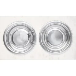 Frisco Marble Elevated Stainless Steel Double Diner Dog & Cat Bowls -Pet Supplies Discount Store 277559 PT4. AC SS1800 V1627935187