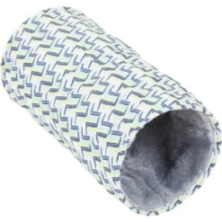 Frisco Geometric Small Pet Crinkle Plush Tunnel -Pet Supplies Discount Store 278125 PT2. AC SS1800 V1629312167