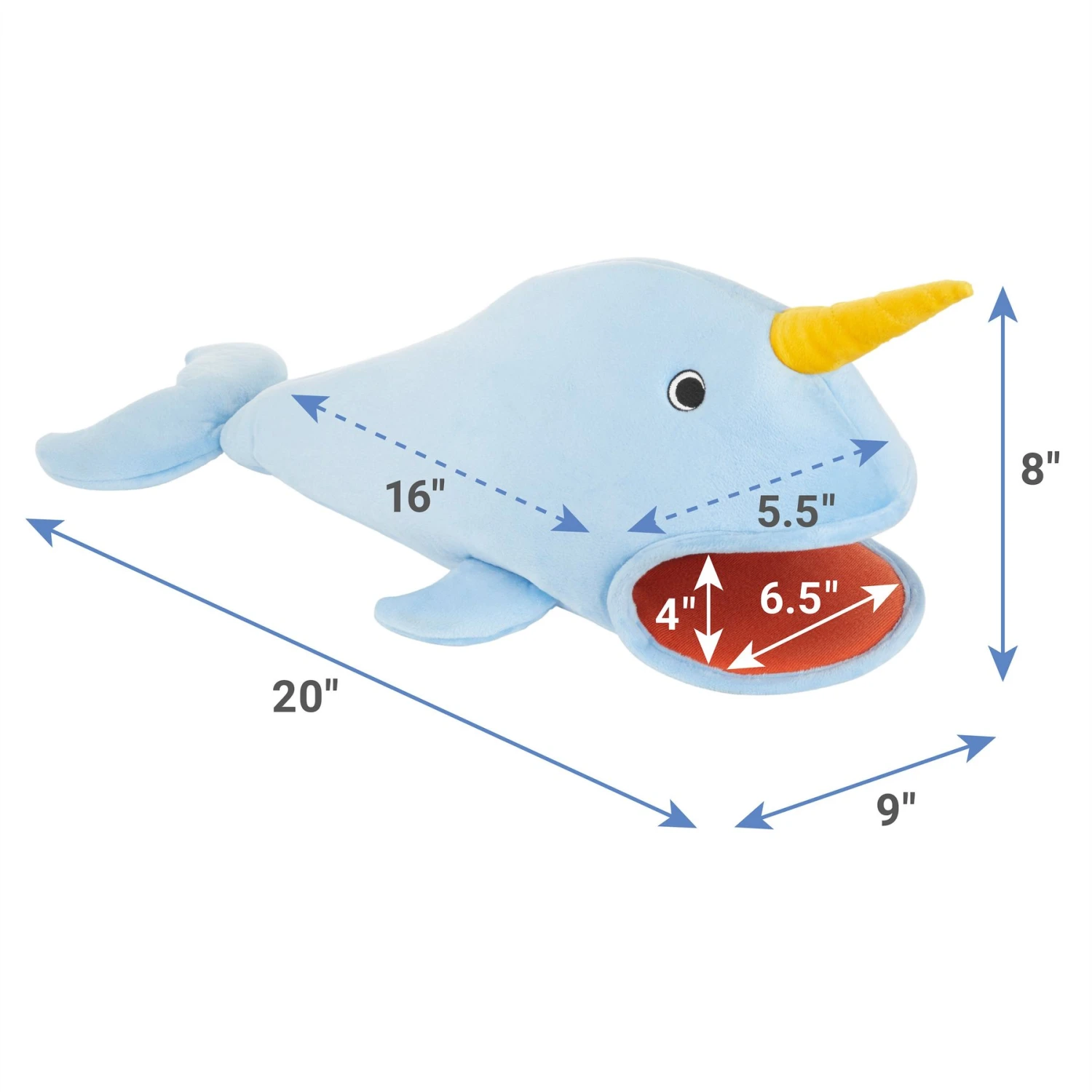 Frisco Narwhal Small Pet Cave 4 Frisco Narwhal Small Pet Cave - Image 2