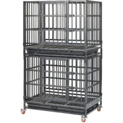 Frisco Ultimate Foldable & Stackable Heavy Duty Steel Metal Single Door Dog Crate 12 Frisco Ultimate Foldable & Stackable Heavy Duty Steel Metal Single Door Dog Crate -Pet Supplies Discount Store 280395 PT4. AC SS1800 V1632851515