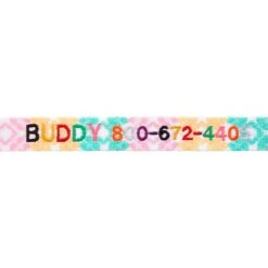 Frisco Pastel Tie Dye Polyester Personalized Dog Collar -Pet Supplies Discount Store 280770 PT2. AC SS1800 V1621540643
