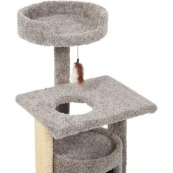 Frisco 37-in Real Carpet Cat Tree With Condo, Grey 8 Frisco 37-in Real Carpet Cat Tree With Condo, Grey -Pet Supplies Discount Store 282755 PT3. AC SS1800 V1621949298