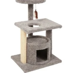 Frisco 37-in Real Carpet Cat Tree With Condo, Grey 9 Frisco 37-in Real Carpet Cat Tree With Condo, Grey -Pet Supplies Discount Store 282755 PT4. AC SS1800 V1621949342