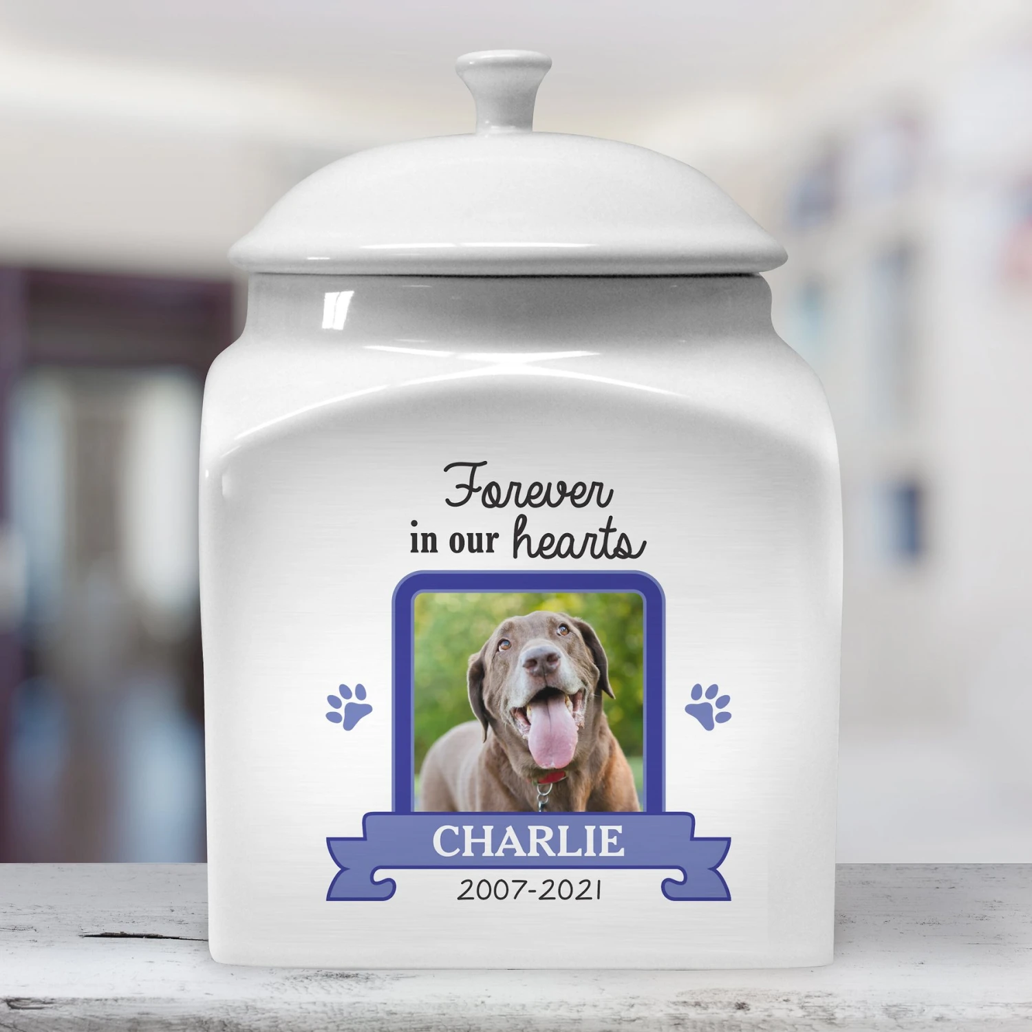 Frisco "Forever In Our Hearts" Personalized Urn 4 Frisco "Forever In Our Hearts" Personalized Urn - Image 2