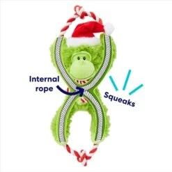 Frisco Holiday Monkey Plush With Rope Squeaky Dog Toy 10 Frisco Holiday Monkey Plush With Rope Squeaky Dog Toy -Pet Supplies Discount Store 287115 PT2. AC SS1800 V1695044339