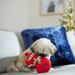 Frisco Holiday Naughty Or Nice Snowman Reversible Plush Squeaky Dog Toy -Pet Supplies Discount Store 287219 PT3. AC SS1800 V1632774615