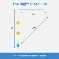 Frisco Holiday Hanukkah Teaser Cat Toy With Catnip, 2 Count 7 Frisco Holiday Hanukkah Teaser Cat Toy With Catnip, 2 Count -Pet Supplies Discount Store 287277 PT1. AC SS1800 V1637704704