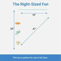 Frisco Holiday Hanukkah Teaser Cat Toy With Catnip, 2 Count 8 Frisco Holiday Hanukkah Teaser Cat Toy With Catnip, 2 Count -Pet Supplies Discount Store 287277 PT2. AC SS1800 V1637704366