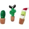 Frisco Holiday Cactus Plush Cat Toy With Catnip, 3 Count -Pet Supplies Discount Store 287329 MAIN. AC SS1800 V1661874367