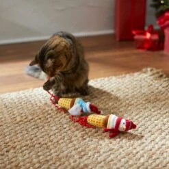 Frisco Holiday Santa & Snowman Ice Cream Cones Plush Cat Toy With Catnip, 2 Count 7 Frisco Holiday Santa & Snowman Ice Cream Cones Plush Cat Toy With Catnip, 2 Count -Pet Supplies Discount Store 287373 PT3. AC SS1800 V1632776424