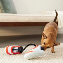 Frisco Running Shoes Plush With Rope Dog Toy -Pet Supplies Discount Store 288915 PT3. AC SS1800 V1638292478