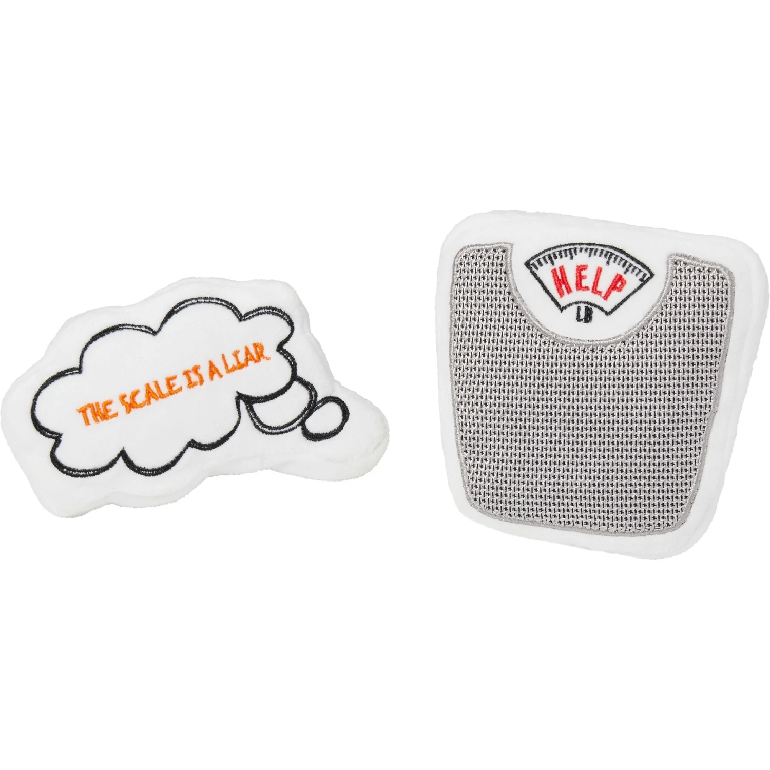 Frisco Scale & Message Bubble Plush Cat Toy With Catnip, 2 Count 3 Frisco Scale & Message Bubble Plush Cat Toy With Catnip, 2 Count