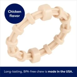 Frisco Ring Tough Nylon Chew Dog Toy, Chicken Flavor 10 Frisco Ring Tough Nylon Chew Dog Toy, Chicken Flavor -Pet Supplies Discount Store 290533 PT2. AC SS1800 V1695760929