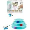 Fancy Feast Tender Feast Variety Pack Canned Kitten Food & Frisco Butterfly Cat Tracks Cat Toy -Pet Supplies Discount Store 292978 MAIN. AC SS1800 V1619986027
