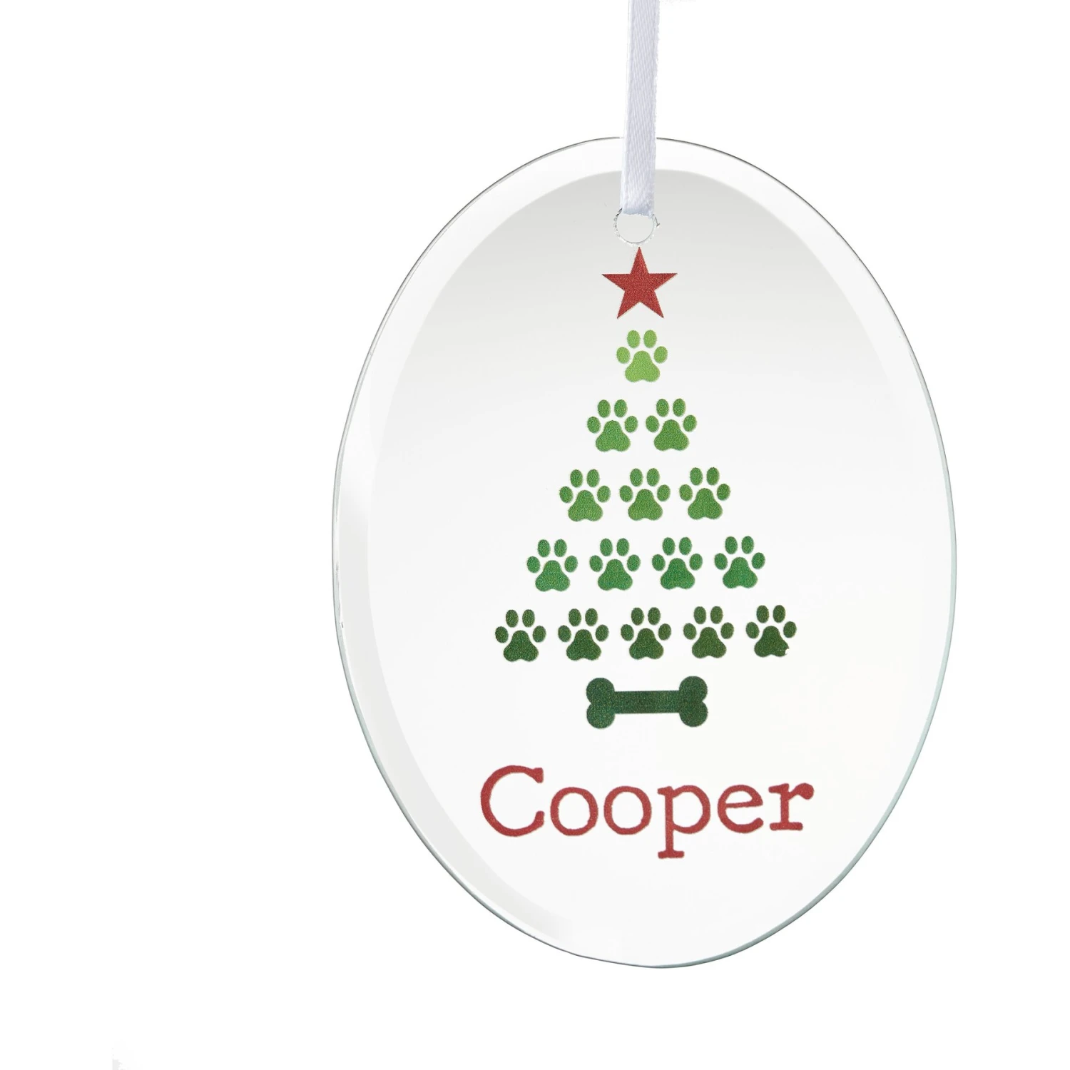 Frisco Christmas Tree Glass Personalized Ornament 3 Frisco Christmas Tree Glass Personalized Ornament