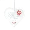 Frisco "Dear Santa" Glass Personalized Ornament