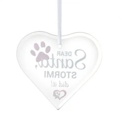 Frisco "Dear Santa" Glass Personalized Ornament -Pet Supplies Discount Store 295089 PT3. AC SS1800 V1630332587