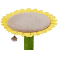 Frisco Sunflower Cat Scratching Post, Single Post -Pet Supplies Discount Store 296690 PT2. AC SS1800 V1632855980
