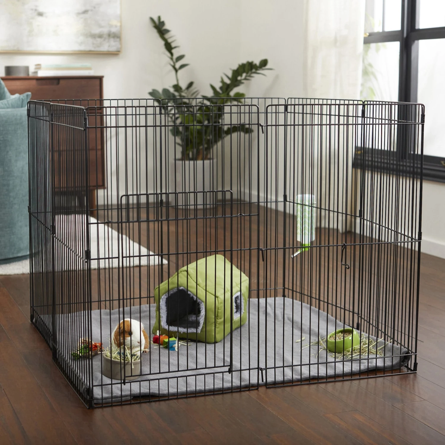 Frisco Wire Small Pet Playpen With Door, 29-in 3 Frisco Wire Small Pet Playpen With Door, 29-in