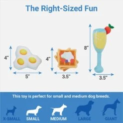 Frisco Brunch Breakfast In Bed Hide & Seek Puzzle Plush Squeaky Dog Toy 8 Frisco Brunch Breakfast In Bed Hide & Seek Puzzle Plush Squeaky Dog Toy -Pet Supplies Discount Store 297282 PT2. AC SS1800 V1643916715